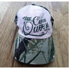 Mujer&apos;s Swap People Cajun Queen Pink Camo Adjustable Distressed Baseball Cap Hat  eb-36936420
